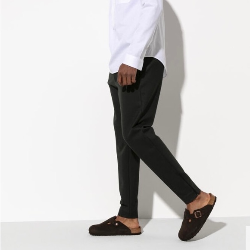 Birkenstock Boston Soft Footbed Suede Leather Clogs Size 36